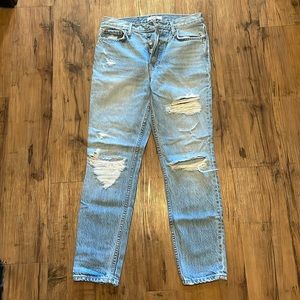 Grlfrnd distressed jeans